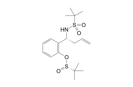 2-((R)-1-((1,1-dimethylethyl)sulfonamido)but-3-en-1-yl)phenyl (S)-2-methylpropane-2-sulfinate