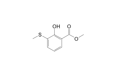 2-Hydroxy-3-(methylthio)benzoic acid methyl ester