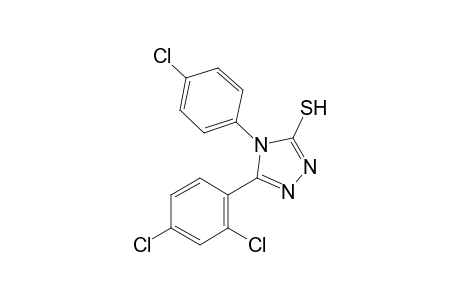 4-(p-chlorophenyl)-5-(2,4-dichlorophenyl)-4H-1,2,4-triazole-3-thiol