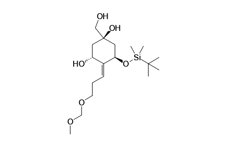 [(E)-(1'R,3'R,5'R)-3-[(tert-Butyldimethylsilyl)oxy]-1',5-dihydroxy-4'-[3''-(methoxymethoxy)propylidene]cyclohexyl]methanol