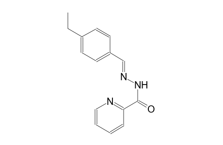 N'-[(E)-(4-ethylphenyl)methylidene]-2-pyridinecarbohydrazide