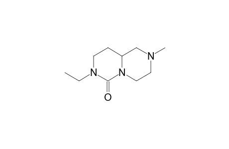 7-Ethyl-2-methyl-1,3,4,8,9,9a-hexahydropyrazino[1,2-c]pyrimidin-6-one