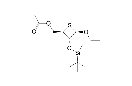 [(2R,3R,4R)-3-[tert-butyl(dimethyl)silyl]oxy-4-ethoxy-thietan-2-yl]methyl acetate
