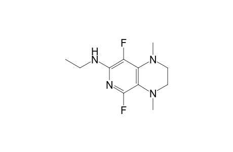 (5,8-difluoro-1,4-dimethyl-2,3-dihydropyrido[3,4-b]pyrazin-7-yl)-ethyl-amine