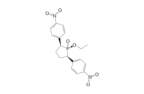 (meso)-(cis)-1-Ethoxy-(cis)-2,5-bis(4'-nitrophenyl)-1-.lambda.(5)-phospholan-1-one