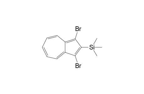 (1,3-dibromoazulen-2-yl)-trimethyl-silane