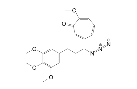 (RS)-6-[1'-Azido-3'-(3'',4'',5''-trimethoxyphenyl)propyl]-2-methoxycyclohepta-2,4,6-trienone
