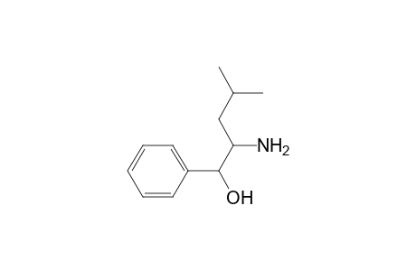 2-Amino-4-methyl-1-phenylpentan-1-ol