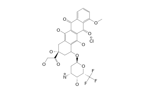 7-O-(3-AMINO-2,3,6-TRIDEOXY-6,6,6-TRIFLUORO-ALPHA-L-LYXO-HEXAPYRANOSYL)-ADRIAMYCINONE