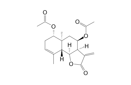 (3ar,4R,5as,6S,9ar,9bs)-4,6-Dihydroxy-5A,9-dimethyl-3-methylidene-4,5,6,7,9A,9B-hexahydro-3ah-benzo[G][1]benzofuran-2-one, 2ac derivative