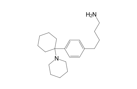 4-[1-(1-Piperidinyl)cyclohexyl]benzenebutanamine
