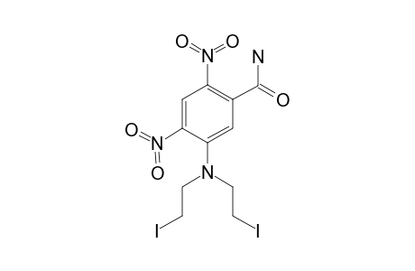 5-(bis(2-iodoethyl)amino)-2,4-dinitrobenzamide