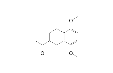 Ethanone, 1-(1,2,3,4-tetrahydro-5,8-dimethoxy-2-naphthalenyl)-