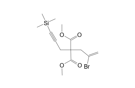 DIMETHYL-2-(2'-BROMOALLYL)-2-(3''-TRIMETHYLSILYL-2''-PROPYNYL)-MALONATE