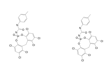 N-METHYLPHENYL-N'-[1,2,4,8,10,11-HEXACHLORO-6-OXIDO-12H-DIBENZO-[D,G]-1,3,2-DIOXAPHOSPHOCIN-6-YL]-UREA