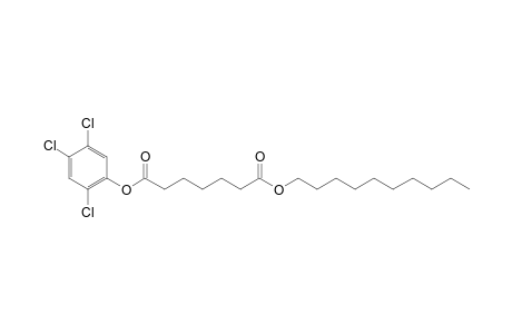 Pimelic acid, 2,4,5-trichlorophenyl decyl ester