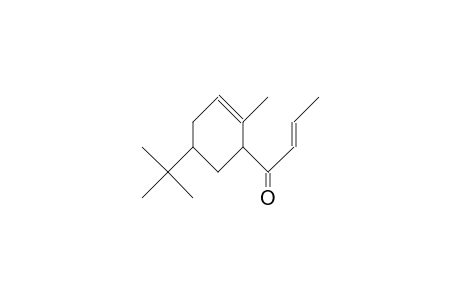 1-(1-Oxo-2-trans-butenyl)-2-methyl-5-butyl-6-cyclohexene