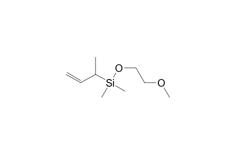 Silane, (2-methoxyethoxy)dimethyl(1-methyl-2-propenyl)-