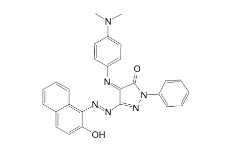 4-[4-(Dimethylamino)phenylimino]-3-[(2-hydroxynaphth-1-yl)diazeny])-1-phenyl-4,5dihydro-1H-pyrazol-5-one
