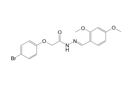 acetic acid, (4-bromophenoxy)-, 2-[(E)-(2,4-dimethoxyphenyl)methylidene]hydrazide