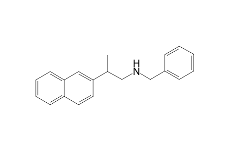 2-(2-naphthalenyl)-N-(phenylmethyl)-1-propanamine