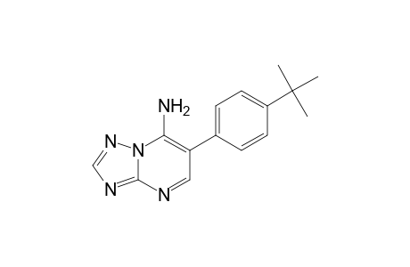 [1,2,4]Triazolo[1,5-a]pyrimidin-7-amine, 6-[4-(1,1-dimethylethyl)phenyl]-
