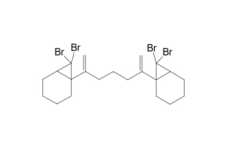 7,7-dibromo-1-[5-(7,7-dibromonorcaran-1-yl)-1-methylene-hex-5-enyl]norcarane