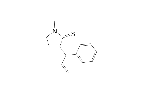 threo-N-Methyl-3-(1-phenyl-2-propenyl)pyrrolidine-2-thione