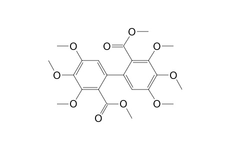 [1,1'-Biphenyl]-2,2'-dicarboxylic acid, 3,3',4,4',5,5'-hexamethoxy-, dimethyl ester