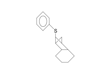 Tricyclo(6.1.1.0/2,7/)dec-9-yl-phenylsulfide