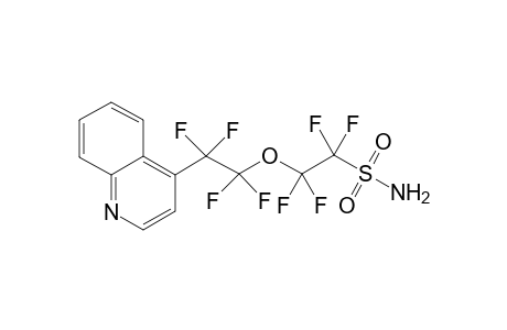 1,1,2,2-Tetrafluoro-2-(1,1,2,2-tetrafluoro-2-(4-methyl-4-quinolinyl)ethoxy)ethanesulfonylimide