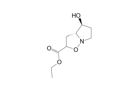 (3aR,4S)-4-hydroxy-2,3,3a,4,5,6-hexahydropyrrolo[1,2-b]isoxazole-2-carboxylic acid ethyl ester