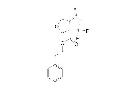 4-ETHENYL-3-(2-PHENYLETHOXYCARBONYL)-3-TRIFLUOROMETHYLOXOLANE;MAJOR-ISOMER
