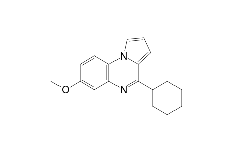 4-Cyclohexyl-7-methoxypyrrolo[1,2-a]quinoxaline