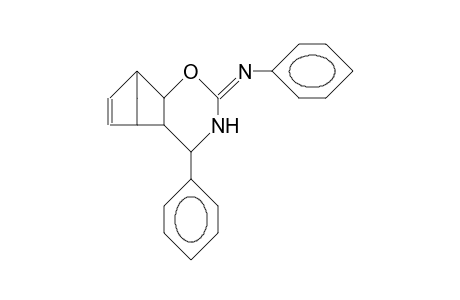 5,8-Methano-R-4-phenyl-2-phenylimino-C-4a,C-5,C-8,C-8a-tetrahydro-4H-1,3-benzoxazine