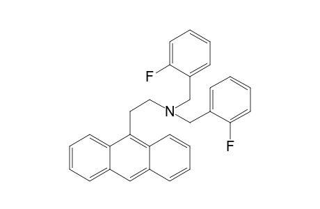 N,N-bis(2-Fluorobenzyl)-2-(anthracen-9-yl)ethylamine