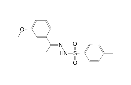 N'-[(E)-1-(3-methoxyphenyl)ethylidene]-4-methylbenzenesulfonohydrazide