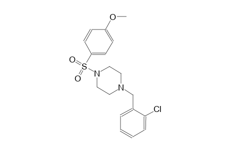 piperazine, 1-[(2-chlorophenyl)methyl]-4-[(4-methoxyphenyl)sulfonyl]-