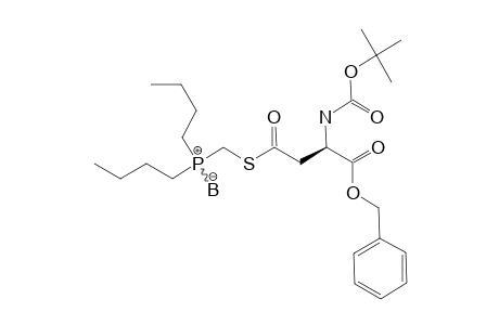 BOC-N-BETA-DIBUTYLPHOSPHINO-(BORANE)-METHANETHIOL-L-ASPARAGINE-BENZYLESTER