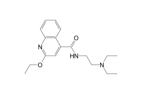 2-Ethoxy-n-(2-(diethylamino)ethyl)-4-quinolinecarboxamide