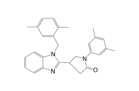 2-pyrrolidinone, 1-(3,5-dimethylphenyl)-4-[1-[(2,5-dimethylphenyl)methyl]-1H-benzimidazol-2-yl]-
