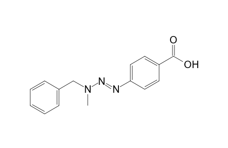 p-(3-benzyl-3-methyl-1-triazeno) benzoic acid