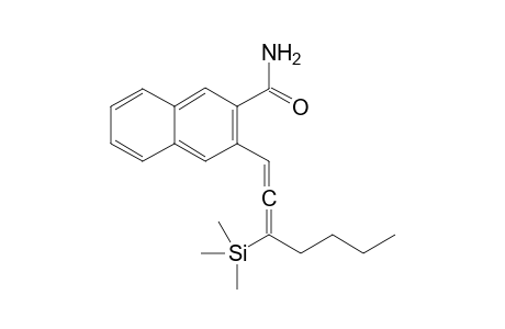 3-[3-(Trimethylsilyl)hepta-1,2-dien-1-yl]-2-naphthamide