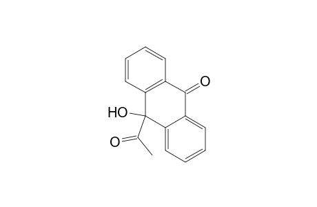 9(10H)-Anthracenone, 10-acetyl-10-hydroxy-