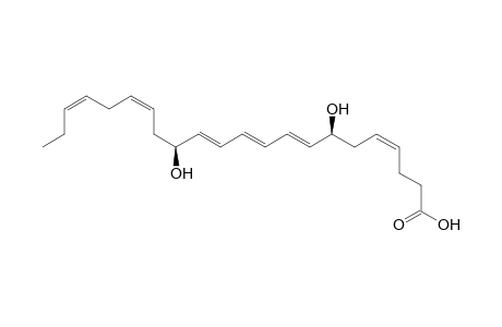 (4Z,7S,8E,10E,12E,14S,16Z,19Z)-7,14-dihydroxydocosa-4,8,10,12,16,19-hexaenoic acid