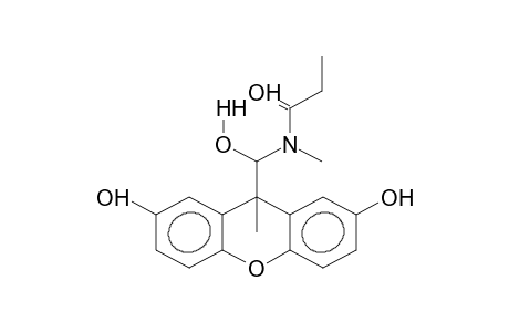 9-METHYL-9-[1-HYDROXY-1-(N-METHYLPROPANOYLAMIDO)METHYL]-2,7-DIHYDROXYXANTHENE