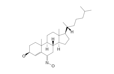 6-(E)-HYDROXIMINO-CHOLEST-4-EN-3-BETA-OL