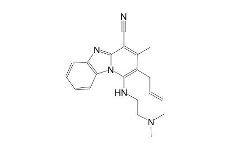 2-allyl-1-{[2-(dimethylamino)ethyl]amino}-3-methylpyrido[1,2-a]benzimidazole-4-carbonitrile