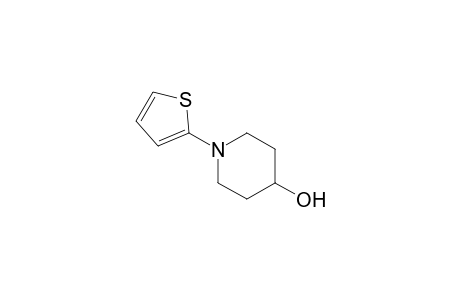 2-(4-Hydroxypiperidino)thiophene