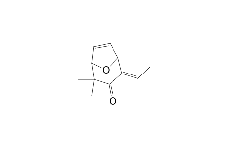 4-Ethylidene-2,2-dimethyl-8-oxabicyclo[3.2.1]oct-6-en-3-one